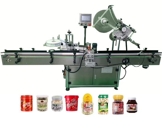 YM520 1200W Meyve Cam Şişe Gıda Can İçin Otomatik Etiketleme Makinesi