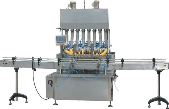 Yağlayıcı Tereyağı Lineer Otomatik Şişe Kapatma Makinesi PLC Sıvı Sabun Dolum Makinesi