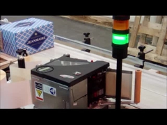 Barkod Tarih QR Kodu için Üst Taraf Düz Yazıcı Etiket Aplikatörü