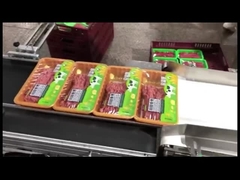 Barkod Tarih QR Kodu için Üst Taraf Düz Yazıcı Etiket Aplikatörü