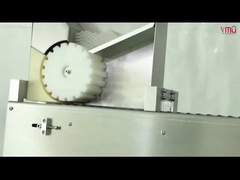 YM215 Plasitc tüp etiket flakon etiket aplikatörü için otomatik bitki cam flakon etiketleme makinesi